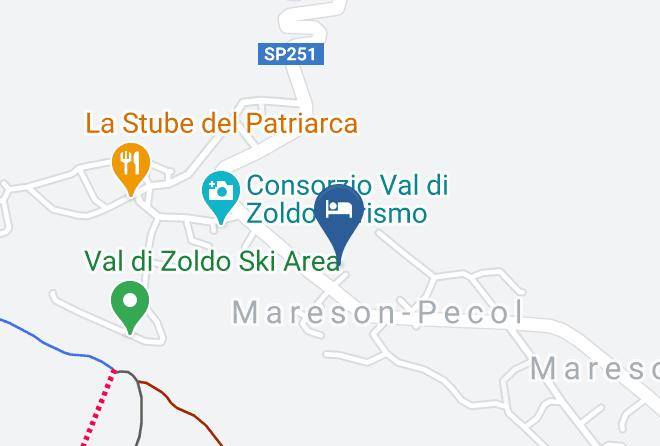 Belluno - Hotel Valgranda Maps