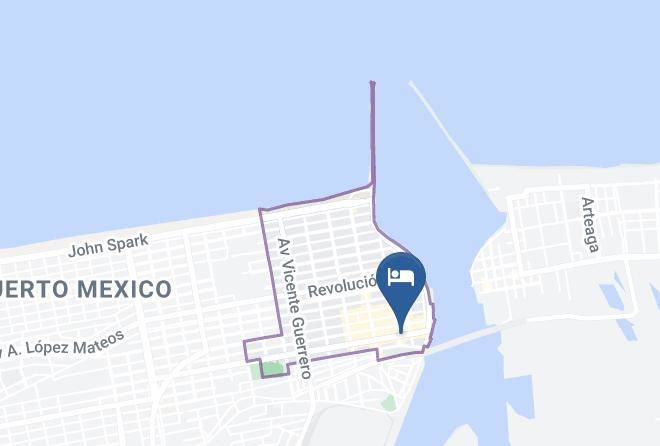 Coatzacoalcos - Hotel Valgrande Maps