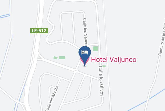 Leon - Hotel Valjunco Maps