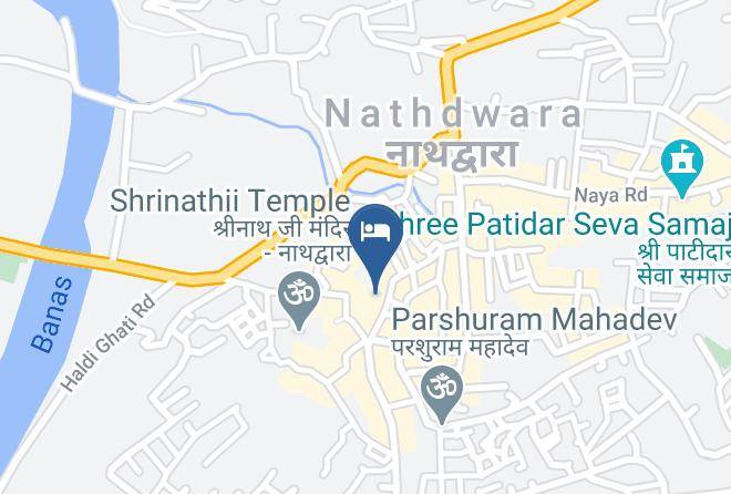 Nathdwara - Hotel Vallabh Darshan Maps