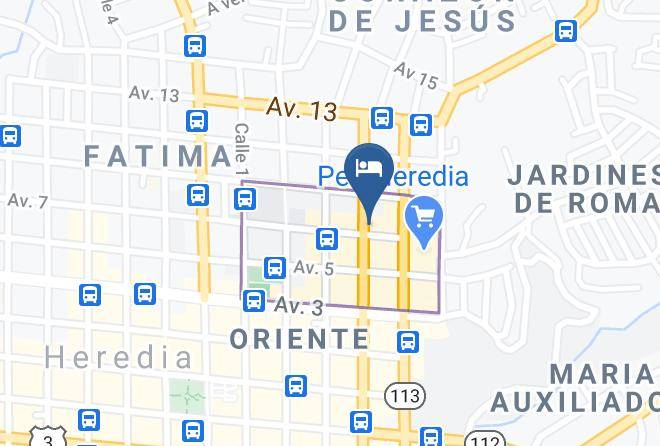 Hotel Valladolid Map