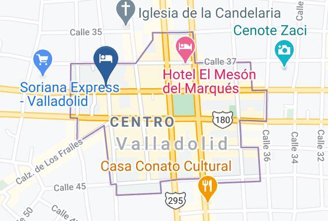 Valladolid - Hotel Valladolid Maps
