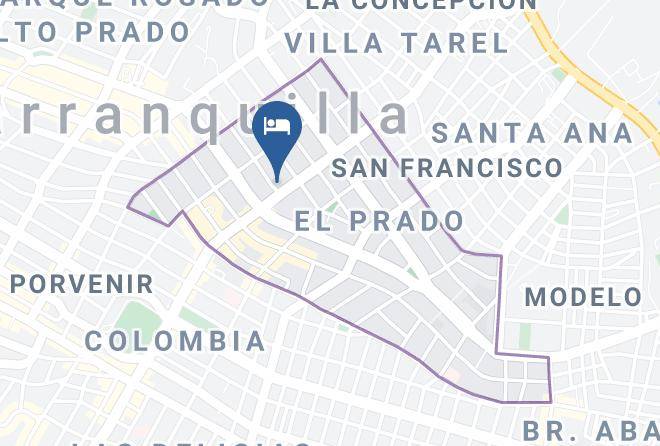 Barranquilla - Hotel Vallclaire Suites Barranquilla Maps