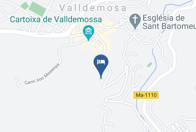 Hotel Valldemossa & Frederic Restaurant Map