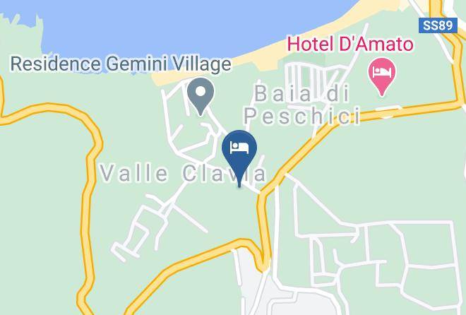 Foggia - Hotel Valle Clavia Maps