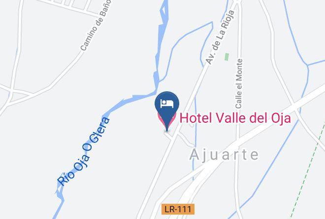 Hotel Valle Del Oja Map