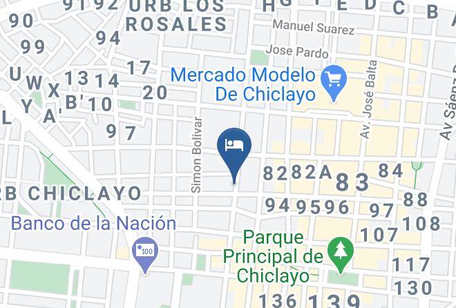 Chiclayo - Hotel Valle Del Sol Hand Maps