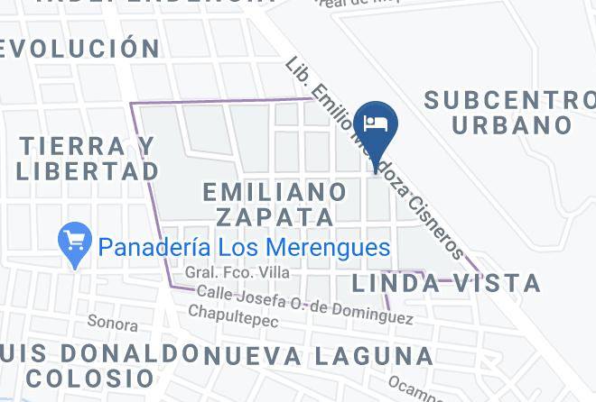 Acuna - Hotel Valle Hermoso Maps