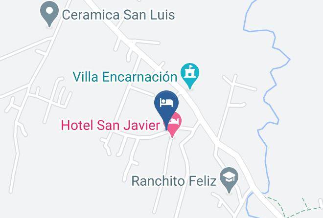 Cercado - Hotel Valle Hermoso Maps