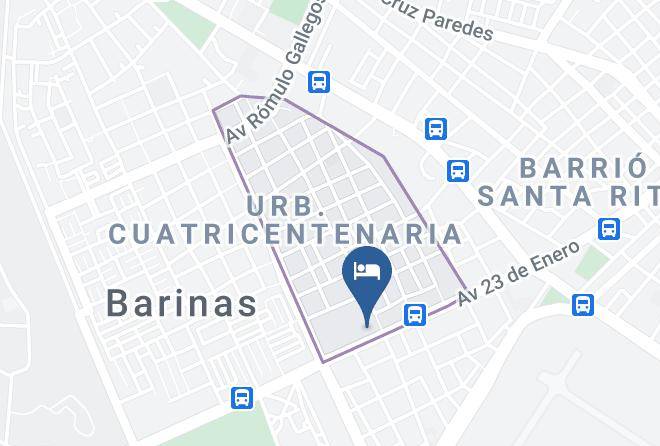 Barinas - Hotel Valle Hondo Maps