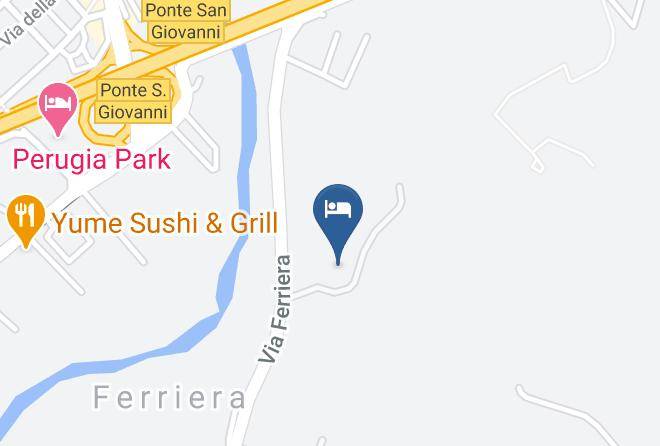 Perugia - Hotel Valle Umbra Maps