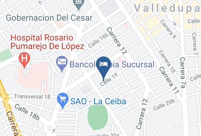 Valledupar - Hotel Valledupar Plaza Maps