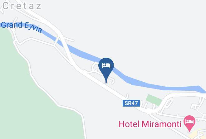 Aosta - Hotel Vallee De Cogne Maps