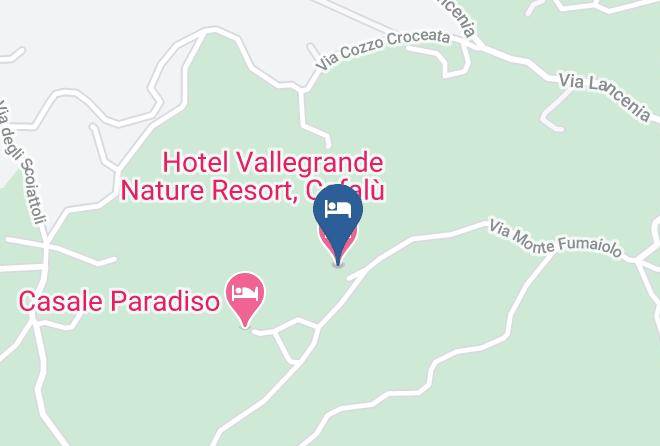 Palermo - Hotel Vallegrande Nature Resort Cefalu Maps