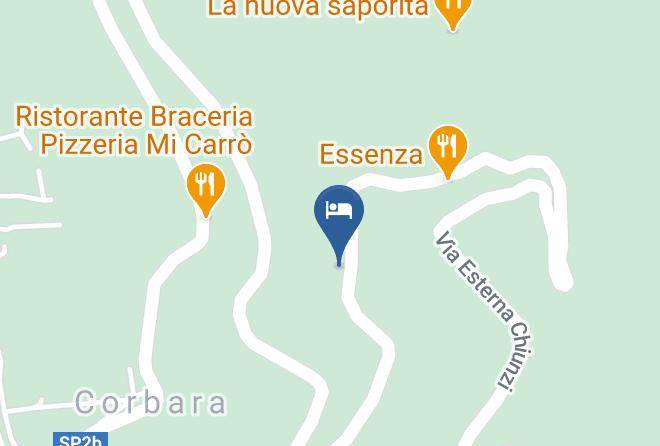 Hotel Valleverde Corbara Salerno Map