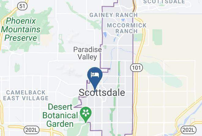 Maricopa - Hotel Valley Ho Maps