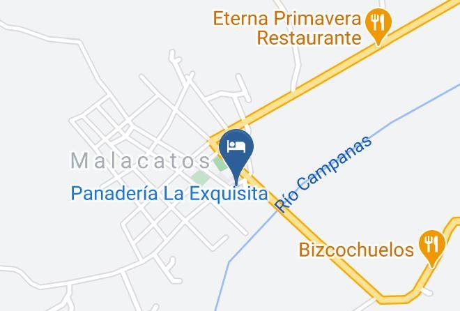 Hotel Vallto Malacatos Map