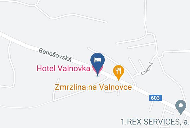 Prague East - Hotel Valnovka Maps