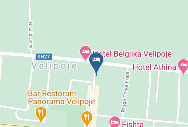 Shkoder - Hotel Valz Maps