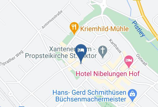 Wesel - Hotel Van Bebber Maps