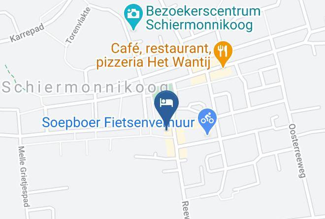 Schiermonnikoog - Hotel Van Der Werff Bv Maps