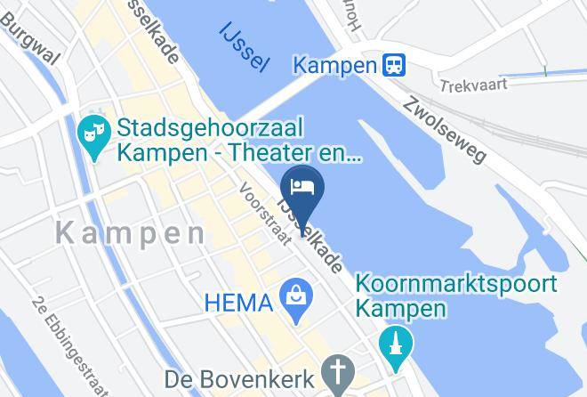 Kampen - Hotel Van Dijk Maps