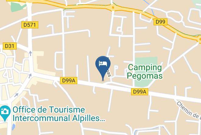 Bouches Du Rhone - Hotel Van Gogh Maps