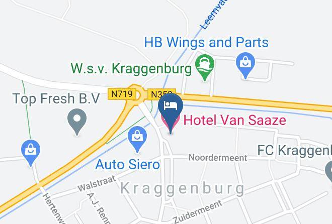 Hotel Van Saaze Map