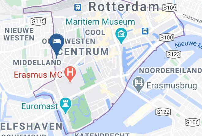 Rotterdam - Hotel Van Walsum Rotterdam Maps
