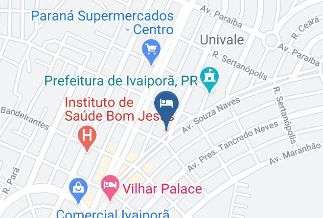 Ivaipora - Hotel Vanalli Maps