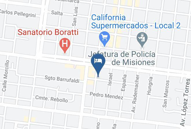 Misiones City - Hotel Vanderloo Maps