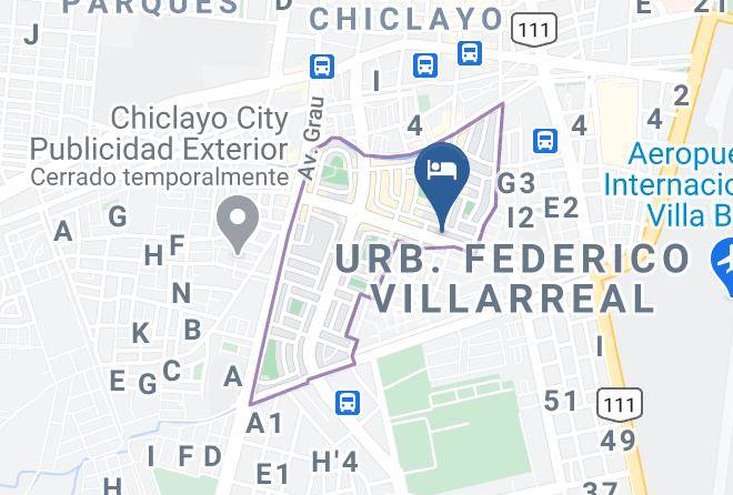 Chiclayo - Hotel Vanetom Santa Victoria Maps