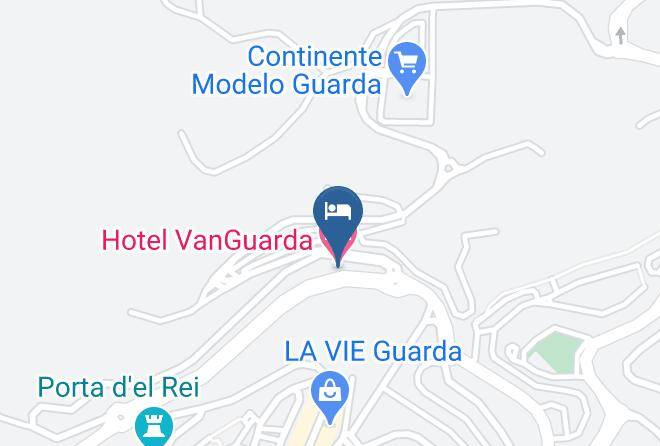Guarda - Hotel Vanguarda Maps