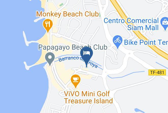 Santa Cruz De Tenerife - Vanilla Garden Hotel Maps