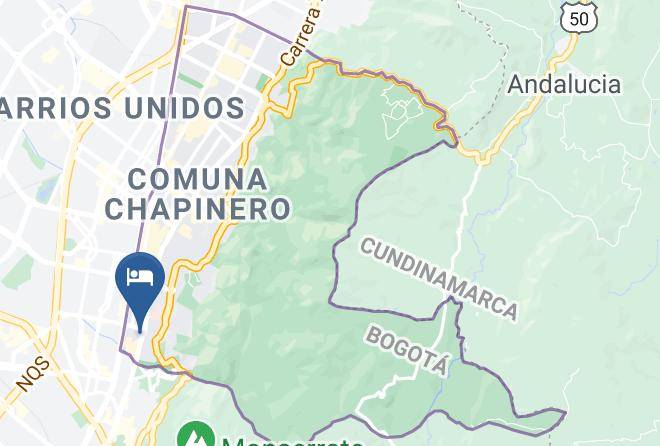 Bogota - Hotel Vanity Confort Maps