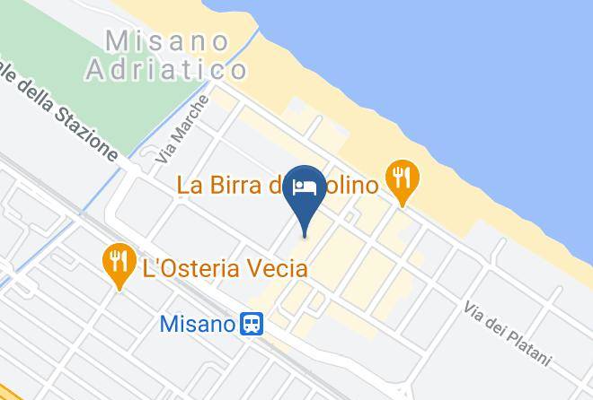 Rimini - Hotel Vanni Maps