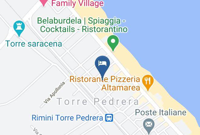 Rimini - Hotel Vannini Maps