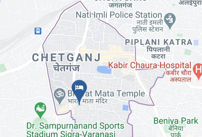 Hotel Varanasi Inn Map