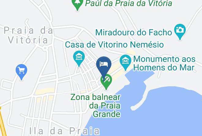 Praia Da Vitoria - Hotel Varandas Do Atlantico Maps