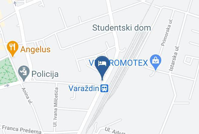 Varazdin - Hotel Varazdin Maps