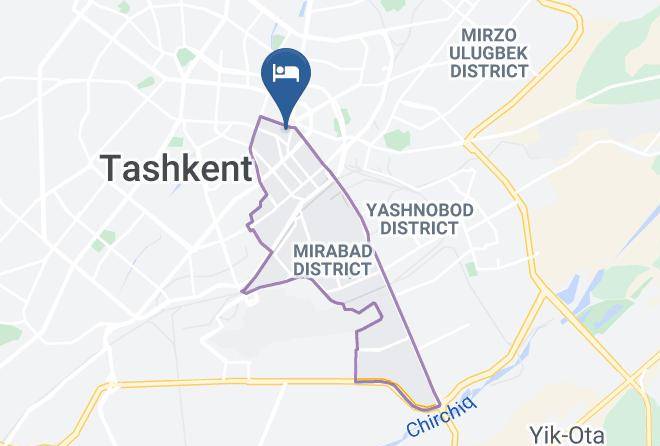 Tashkent - Hotel Vardonze Maps