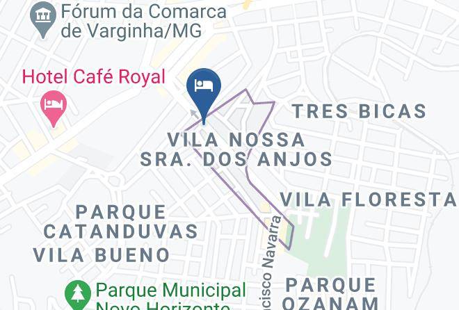 Varginha - Hotel Varginha Maps