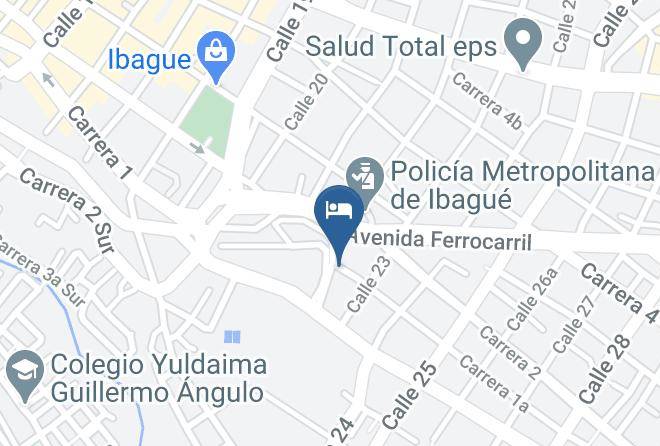 Ibague - Hotel Varon Maps