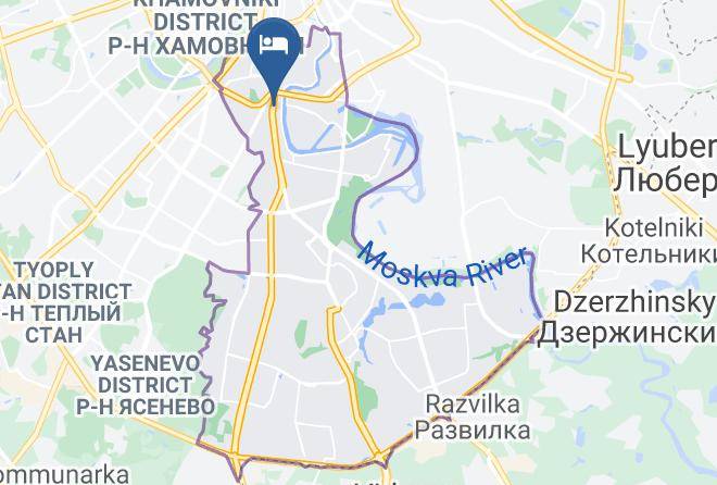 Moscow - Hotel Varsavca Inn Maps