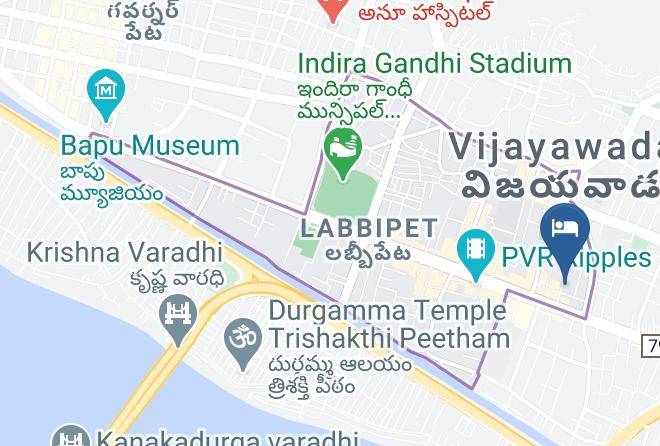 Vijayawada - Hotel Vasanth Marg Maps