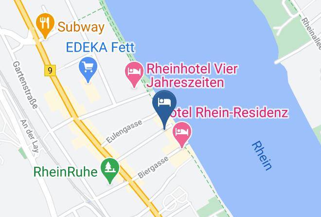 Ahrweiler - Hotel Vater Rhein Maps