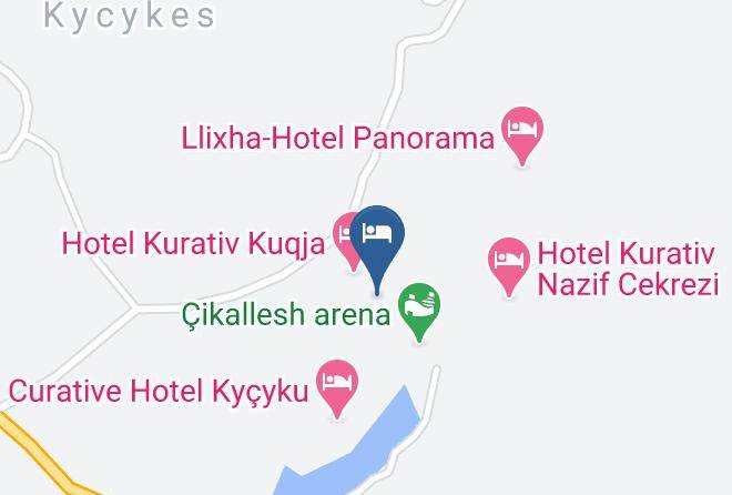 Elbasan - Hotel Vathi Maps