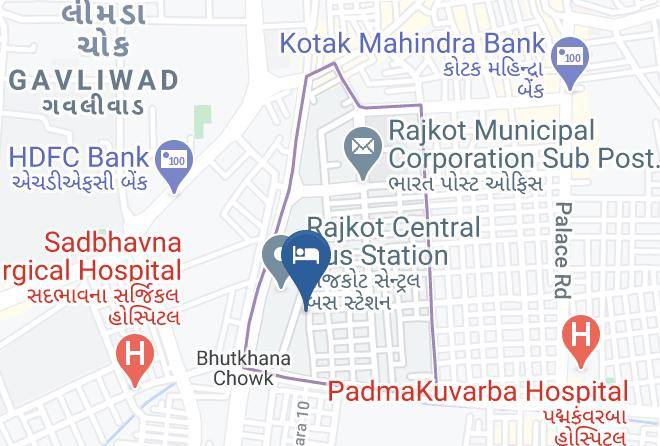 Rajkot - Hotel Vatsalya Maps