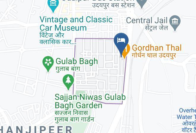 Udaipur - Hotel Vatsalya Maps