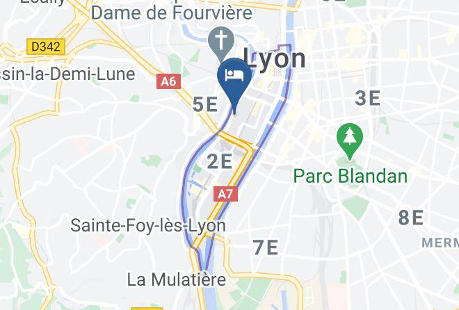 Rhone - Hotel Vaubecour Maps